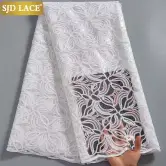 Tela de encaje de tul francés 