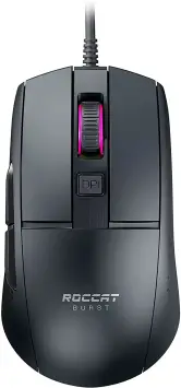 Ratón óptico gaming Burst negro para PC