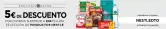 5€ de descuento en una selección de productos Nestlé