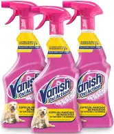 Pack de 3 quitamanchas Vanish Oxi Action