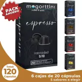 120 Capsulas de café Mogorttini