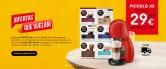 Piccolo Xs por solo 29€ comprando 6 cajas de Nescafé Dolce gusto Piccolo Xs por solo 29€ comprando 6 cajas de Nescafé Dolce gusto