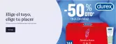 -50% Dto. EXTRA en la 2ª unidad de productos Durex