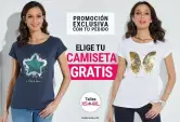  Camiseta GRATIS en Venca por compra superior a 20€ 