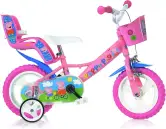 Bicicleta Peppa Pig de 12" para niñas de 3-5 años