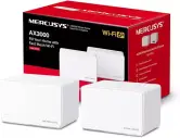 Pack de 2 sistemas Wifi 6 Mercusys Halo H80X