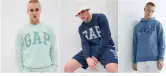 Recopilación de sudaderas Gap para mujeres, hombres y niños
