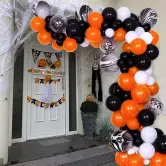 Arco de globos para Halloween