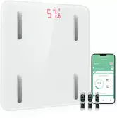 Báscula Grasa Corporal y Muscular con 13 Datos de Composición Corporal Incluido IMC