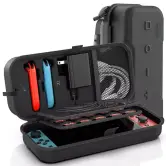 Estuche protector con compartimientos para Nintendo Switch