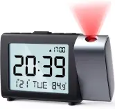 Reloj despertador con proyector Reloj despertador con proyector
