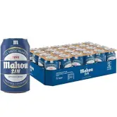 Pack 24 Cerveza Mahou sin alcohol 33cl