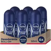 Pack 6 Desodorante Nivea Men