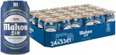 Pack 24 latas Mahou Sin cerveza sin alcohol 33cl