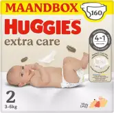 160 Pañales Huggies Extra Care
