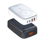 Estación de carga USB + Inalámbrica GaN 140W