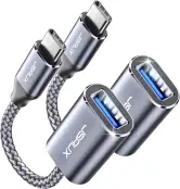 2x Adaptador USB-C a USB 3.0 JSaux 2x Adaptador USB-C a USB 3.0 JSaux