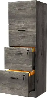 Archivador de 4 cajones con cerradura Archivador de 4 cajones con cerradura