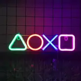 Neón LED Botones Playstation