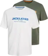 2x Camiseta de hombre Jack & Jones