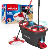 Juego de cubo de fregona Vileda Turbo