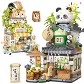 Bloques de construcción de City Panda Bloques de construcción de City Panda