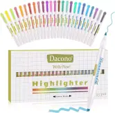 Rotuladores de doble punta colores surtidos 25 Pcs