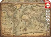 Puzzle de 3000 piezas Educa - Mapamundi