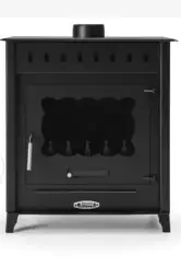 ESTUFA DE LEÑA 14,3KW GRANDE CON SALIDA SUPERIOR