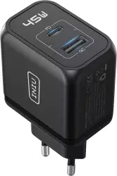 INIU 45W Cargador USB C, 2 Puertos USB C y USB A con tecnología GAN INIU 45W Cargador USB C, 2 Puertos USB C y USB A con tecnología GAN