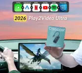 Adaptador Ottocast Play2Video Ultra AI Box Carplay 4GB + 32GB