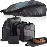 Juego de bolsas de almacenamiento de compresión de 6 piezas