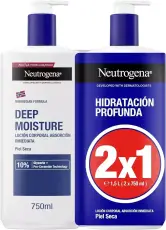 2x750ml Loción hidratación profunda Neutrogena