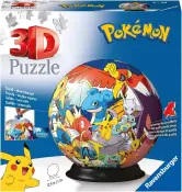 Puzzle 3D Pokemon 72 piezas 6+ años. Puzzle 3D Pokemon 72 piezas 6+ años.
