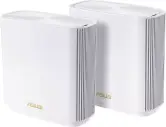 ASUS ZenWifi XT8 - Wi-Fi 6 Mesh Tri-Banda AX6600 (Pack de 2, Cobertura 510m2, TrendMicro, Puertos Gigabit)