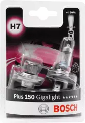 Bosch H7 Plus 150 Gigalight - Lámparas para faros x2