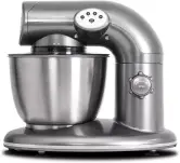 Batidora Amasadora Cecotec Cecomixer Compact, 1000W, Bol 5,6l, 6 Funciones, 4 Velocidades, Tapa Transparente.