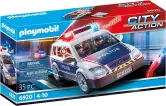 "Coche de Policía PLAYMOBIL con Luces y Sonido - Edad recomendada: 5+"