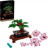 LEGO Icons Bonsái: Decoración DIY con Flores y Plantas Artificiales