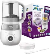 Robot de comida infantil Philips Avent 4 en 1 (SCF883/01)