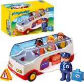 Autobús PLAYMOBIL 1.2.3 para niños de 18 meses