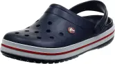 Zuecos Crocband unisex en navy, talla 36/37 EU.