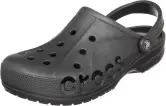 Zuecos Negros Unisex Crocs Baya, Talla 41/42 EU.