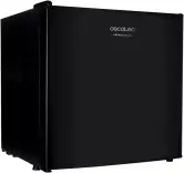 "Cecotec Minibar con Compresor y Congelador, 46L, Control Temp. Regulable, Negro"