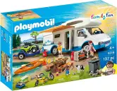 PLAYMOBIL Family Fun 9318: Camping Aventura (4+ años)