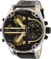 "Reloj Diesel para hombre: analógico y de cuarzo con correa de nailon DZ7429"