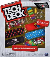 Pack 6 Tablas Fingerboards para Dedos 96 mm Tech Deck