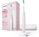 Cepillo eléctrico Sonicare serie 3100 con sensor de presión y sustitución BrushSync, rosa