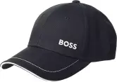 "Nueva gorra de béisbol BOSS Cap-1 en negro para hombre - talla única" (82 letras)