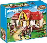 Granja de Ponis PLAYMOBIL con Establo para Niños de 5+ Años (5221)